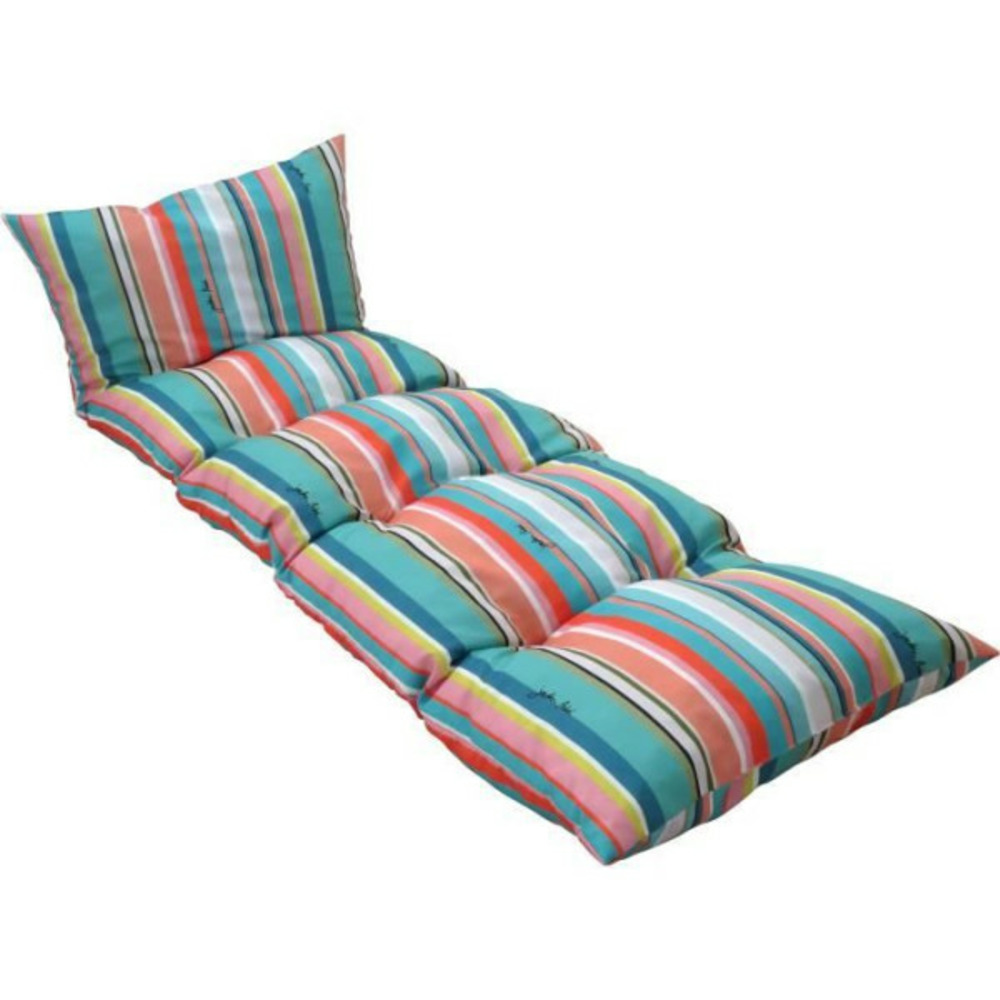Coussin bain de soleil - - flocons électro cumin