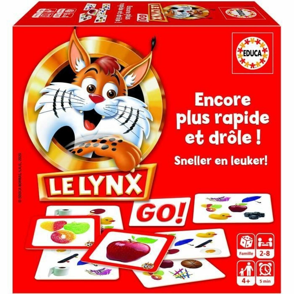 Jeu de cartes le lynx rouge