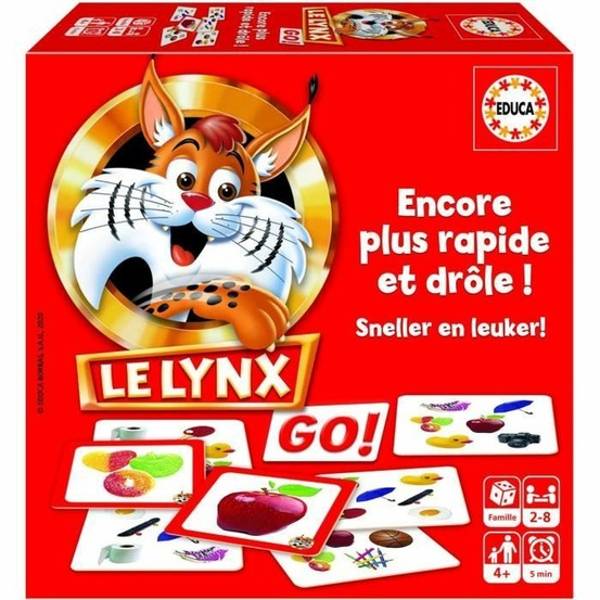 Jeu de cartes le lynx rouge