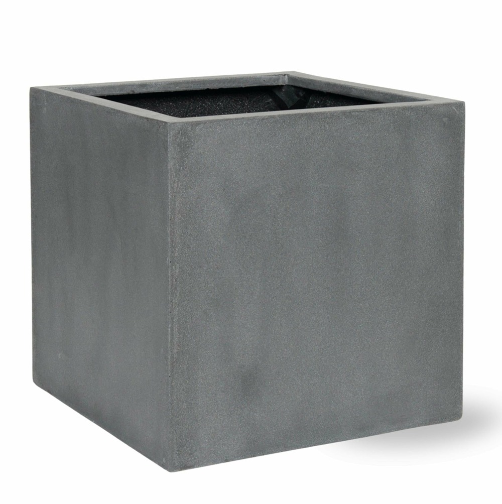 Pot block gris 34cm