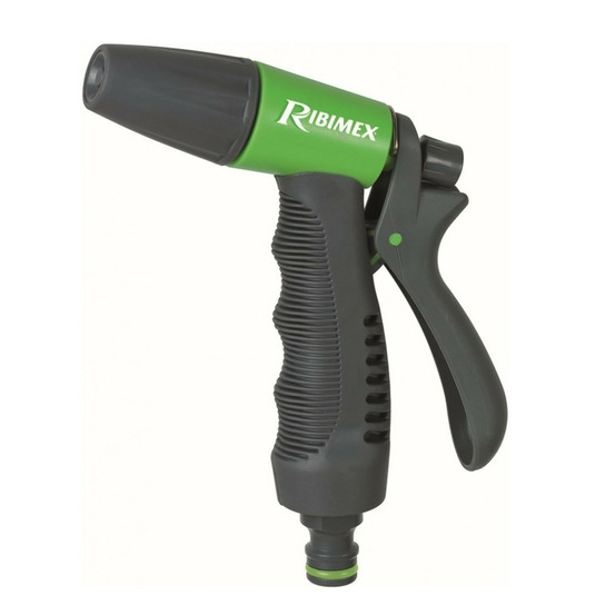 Pistolet d'arrosage bmi, à déclenchement frontale. Fabriqué en bi matière, arrosage jardin, pelouse