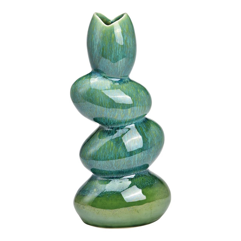 Vase en porcelaine sculptural