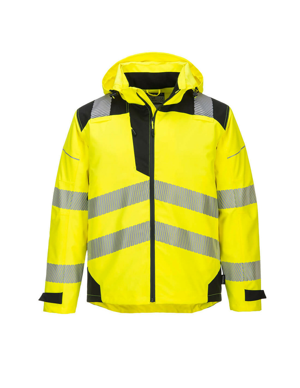 Veste imper-respirante extreme pw3 couleur : jaune/noir taille s - portwest