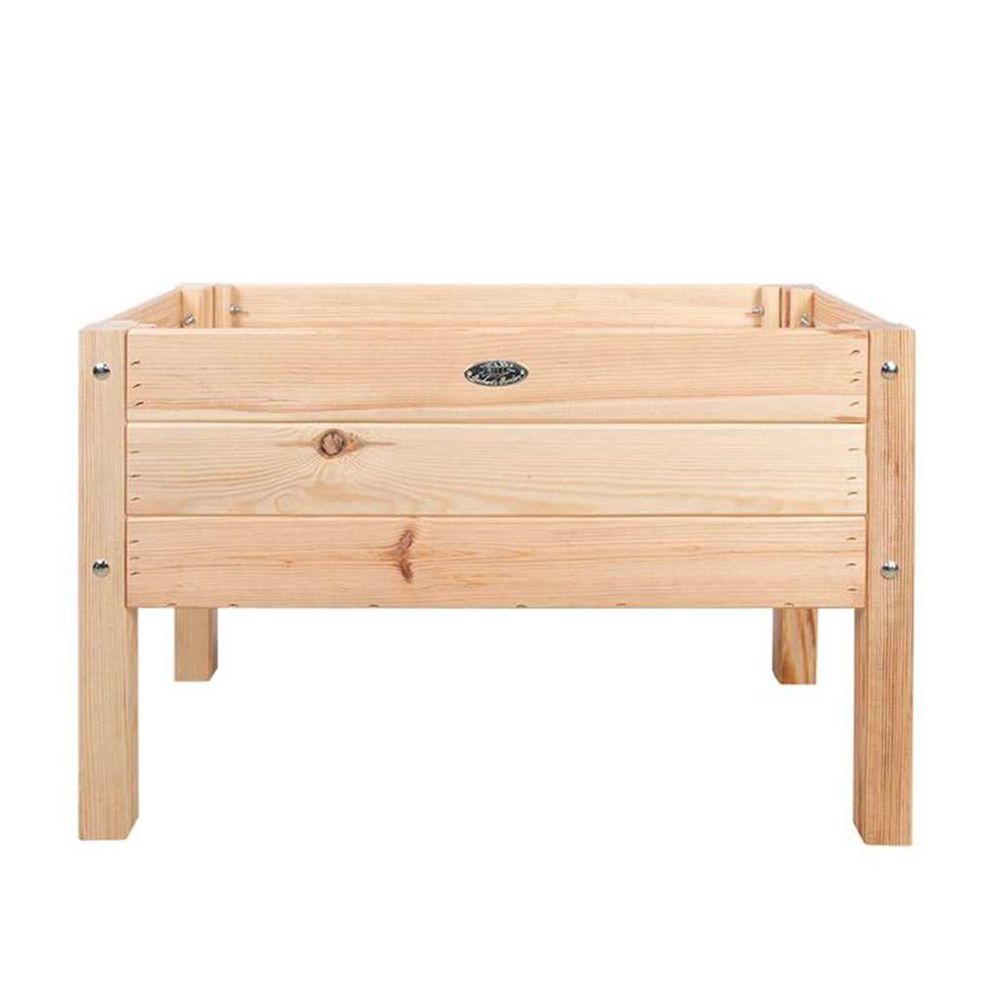 Lit surélevé pour enfants 65 l naturel