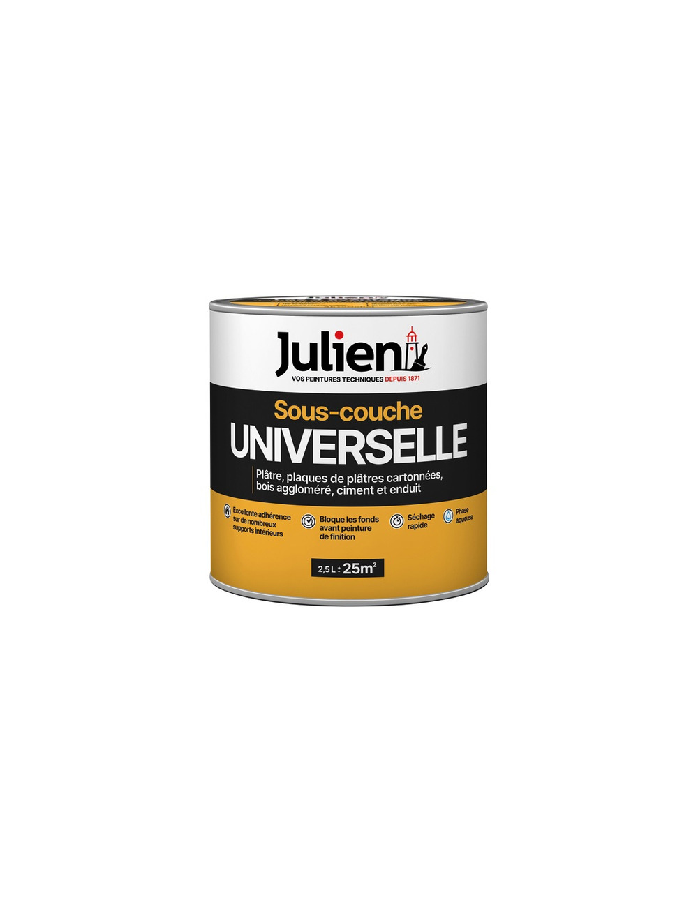 Julien s/couche universelle 2.5l - julien