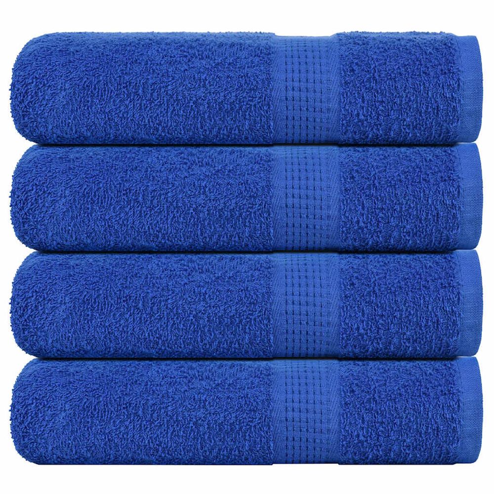 Essuie-mains frogn 4 pcs bleu 50x100 cm 360 g/m²