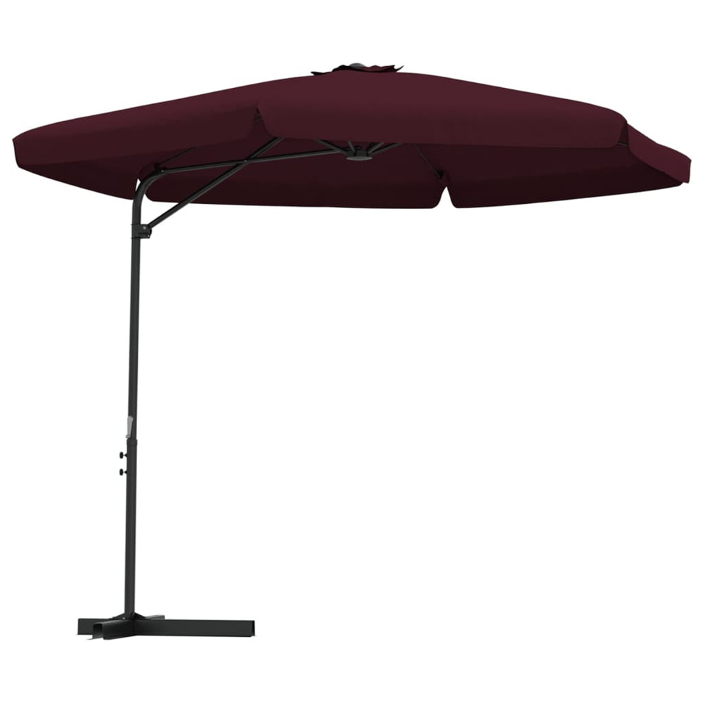 Parasol d'extÃ©rieur avec mÃ¢t en acier