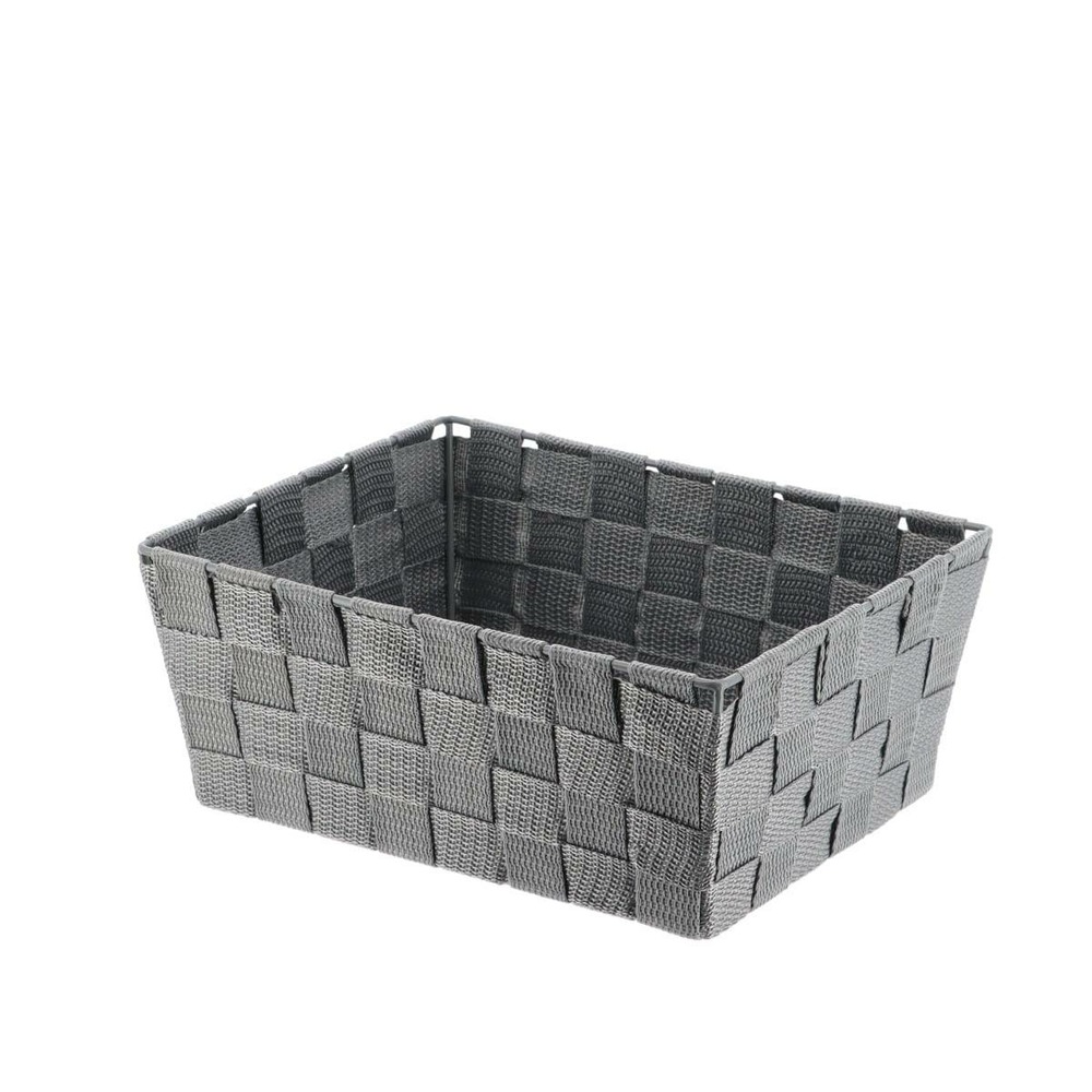 Paniere dressing polyester h10,5xl19,5xp25cm - gris