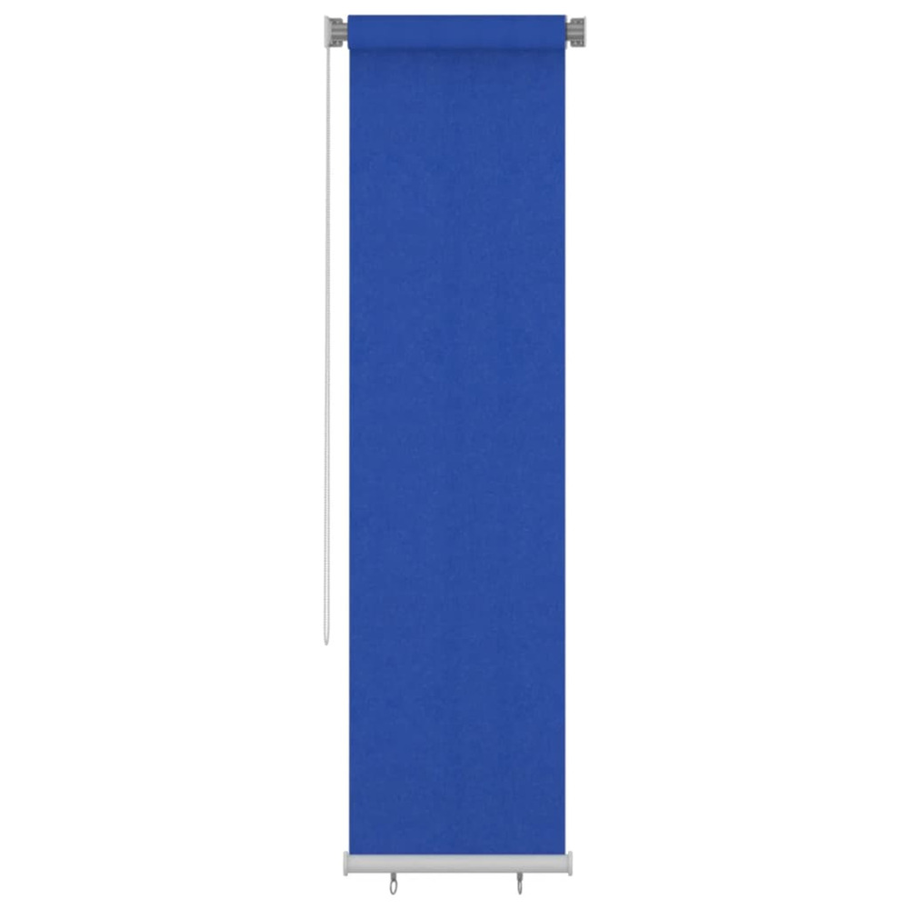 Store roulant d'extérieur 60x230 cm bleu pehd