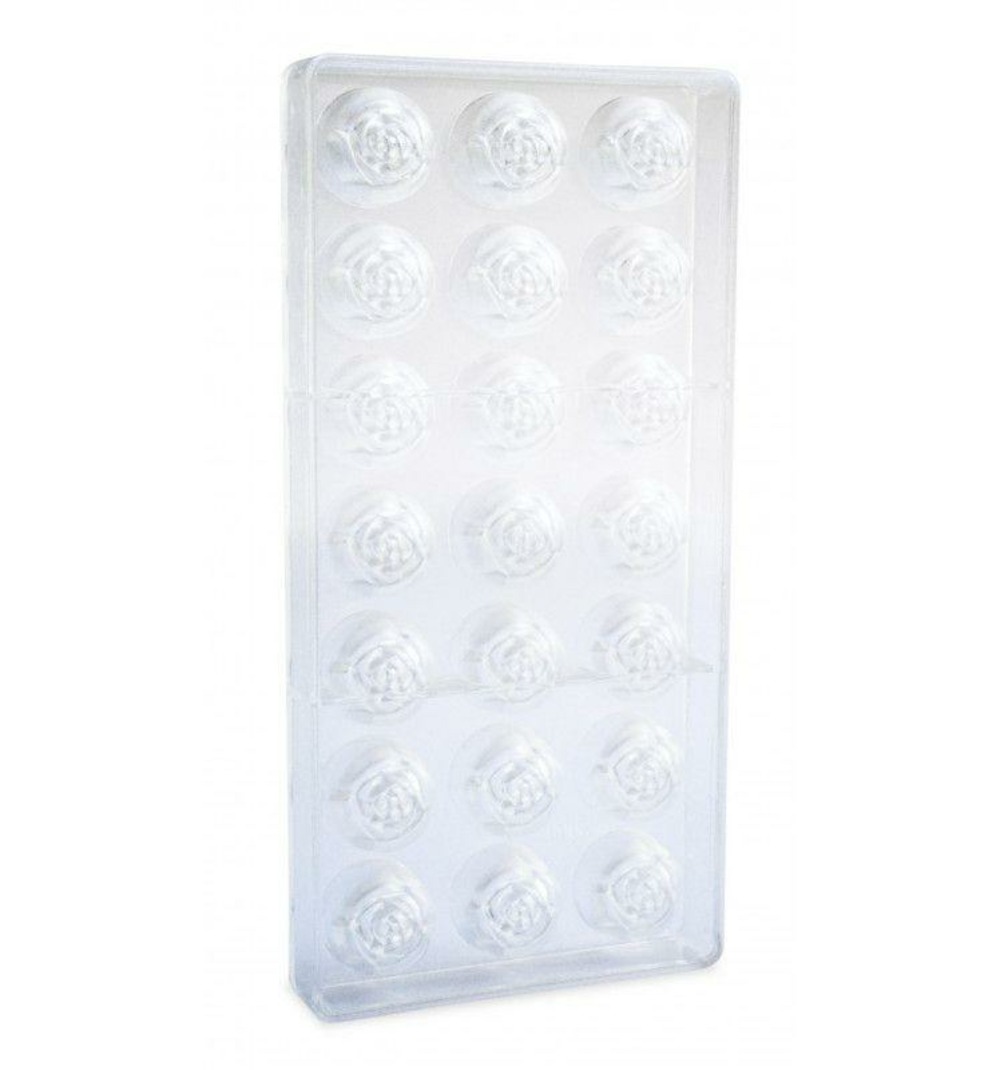 Moule à chocolats rigide - roses