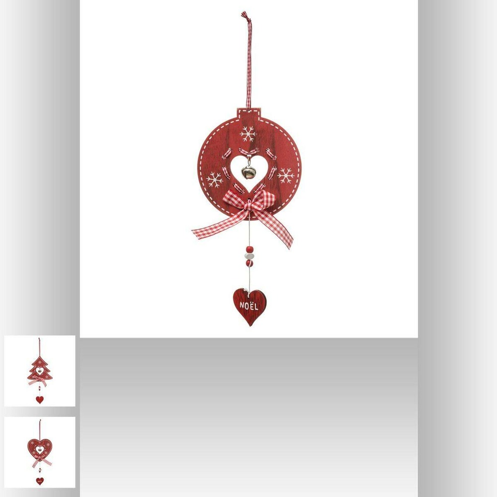 Sujet de noël avec forme ajouré grelot