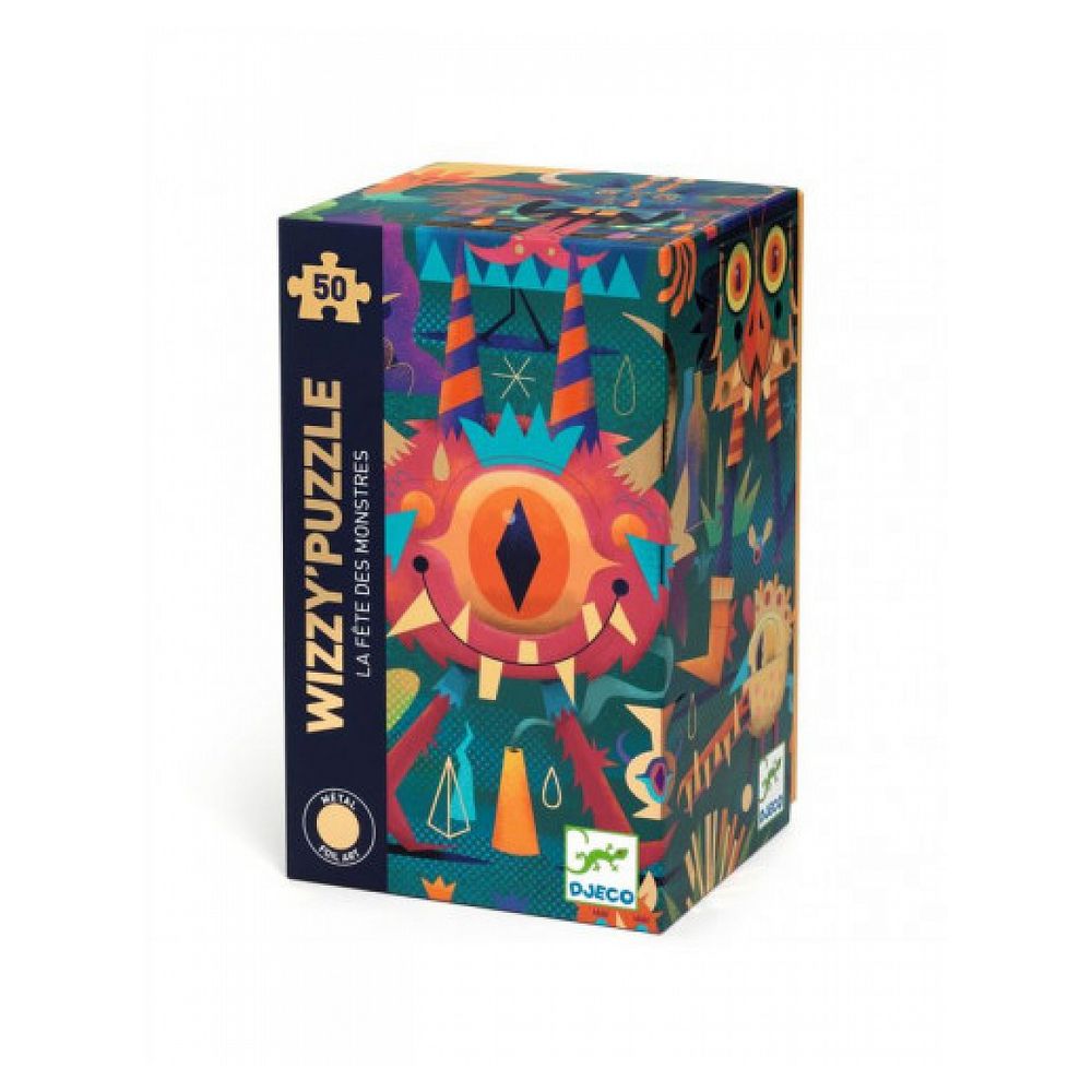 Puzzle 50 pieces - la fete des monstres