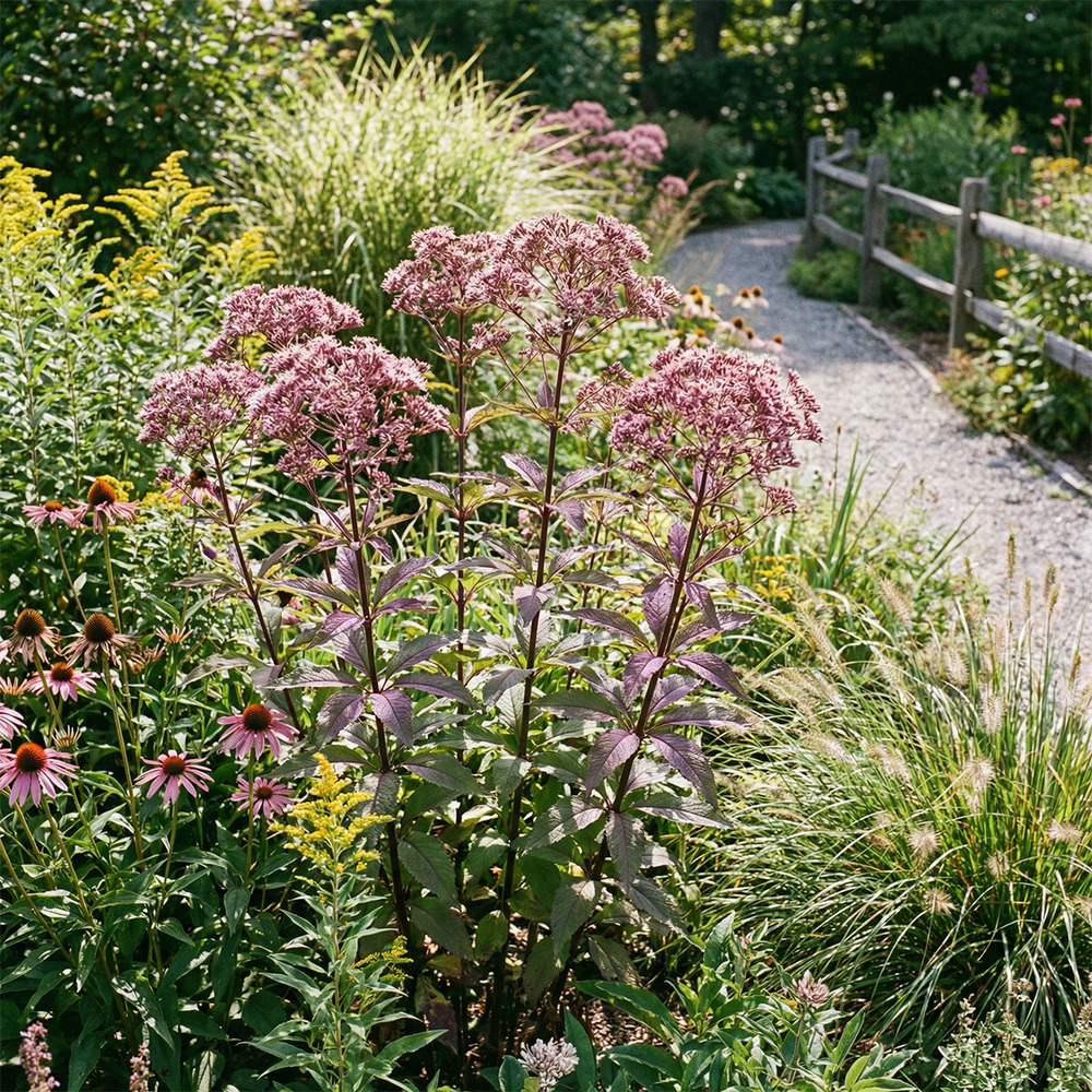 Lot de 3 - eupatoire pourpre - eupatoire - h. 10-20 cm - p. Ø 9 cm