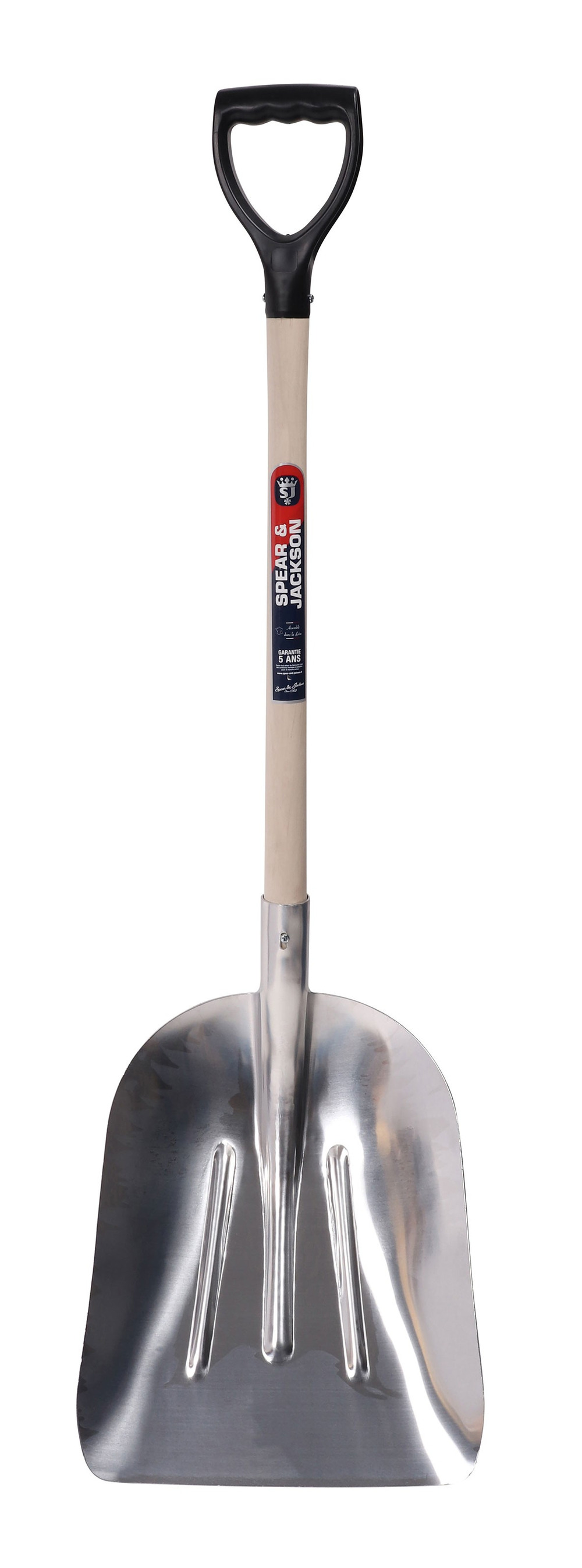 Pelle aluminium 2 mm d'épaisseur manche poignée