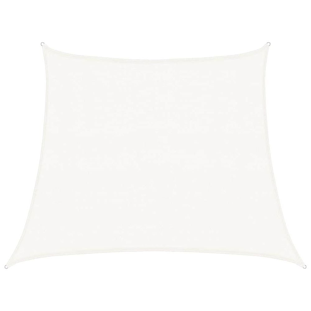 Voile d'ombrage 160 g/m² blanc 3/4x3 m pehd
