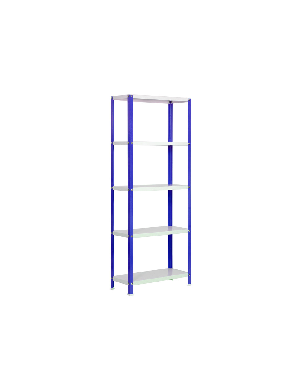 Etagère légère sans vis simonhome classic mini 5/400 bleu/blanc bleu/blanc 1800x800x400 - simonrack