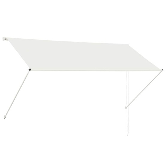 Auvent rétractable 250x150 cm crème
