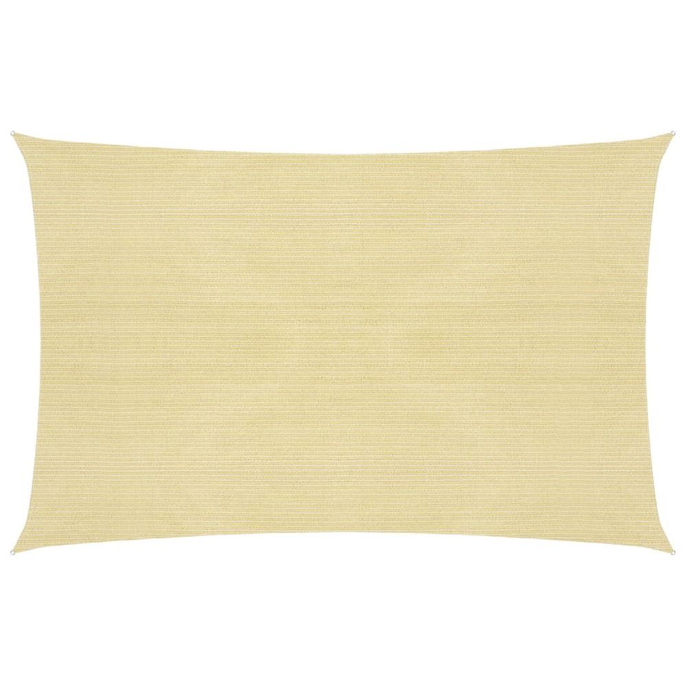 Voile d'ombrage 160 g/m² 5 x 8 m pehd beige