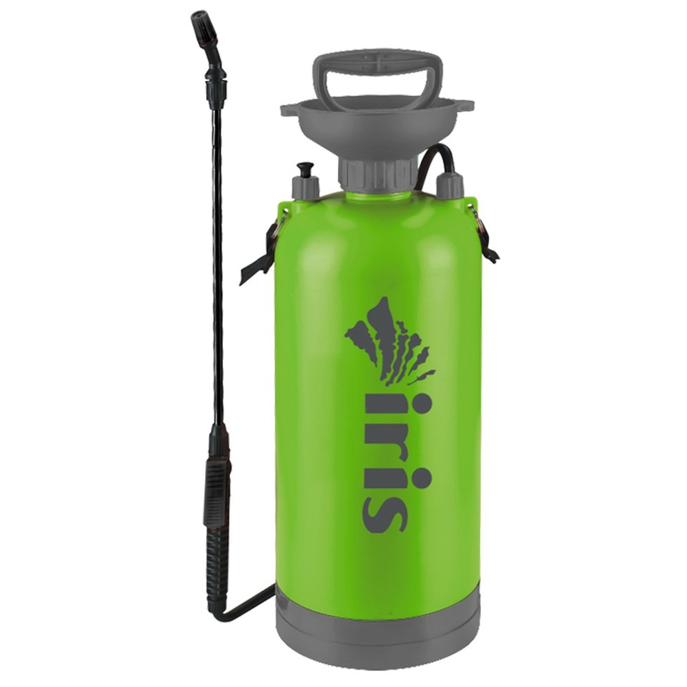 Pulvérisateur manuel 8l iris garden spray et jet désinfection