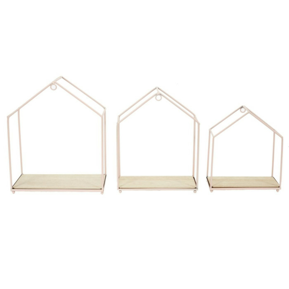 Lot de 3 étagères murales 