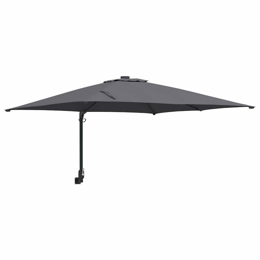 Parasol de jardin anthracite 248,5 x 247,5 x 160 cm