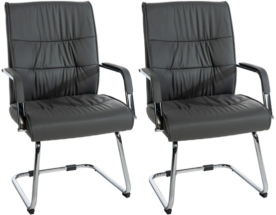 Lot de 2 chaises visiteurs sievert