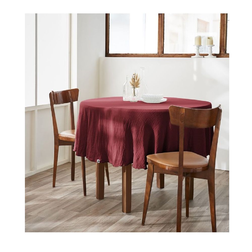 Nappe collection gaia en gaze de coton
