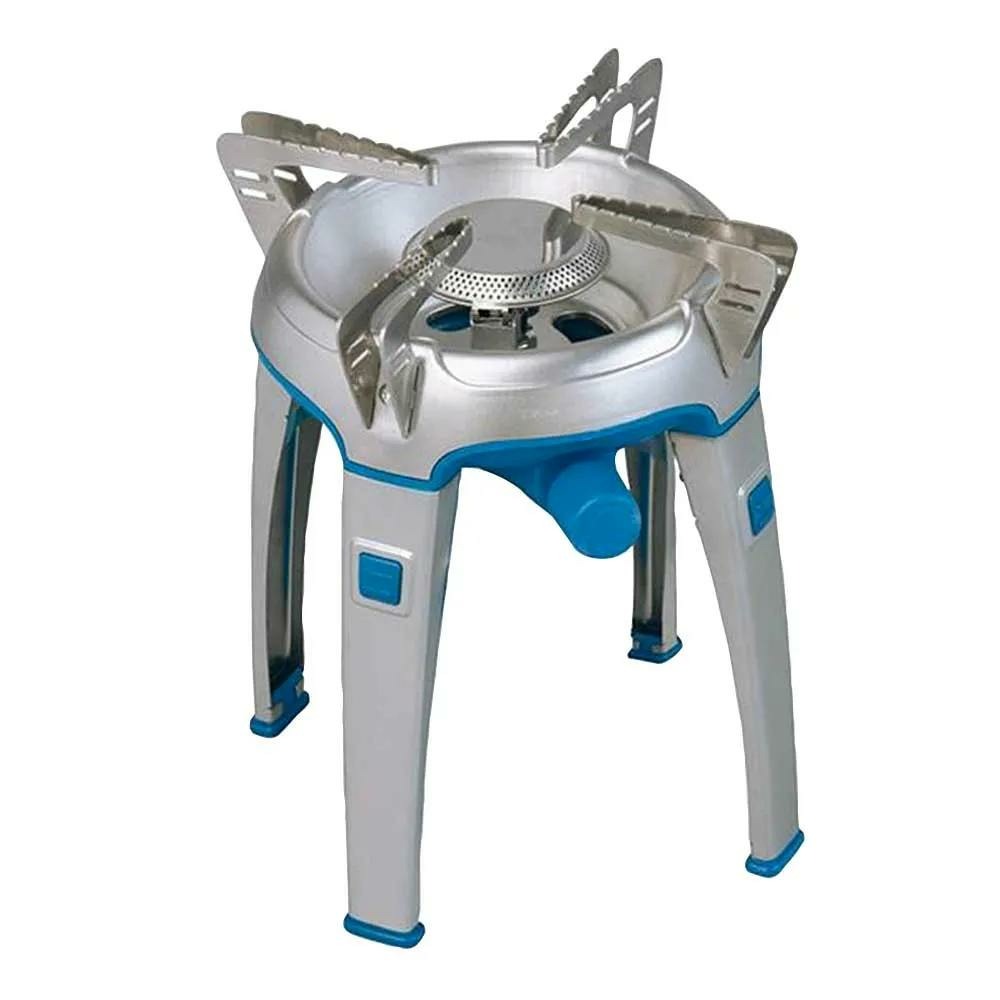 Réchaud à gaz campingaz bivouac acier gris 18x18x24,5cm
