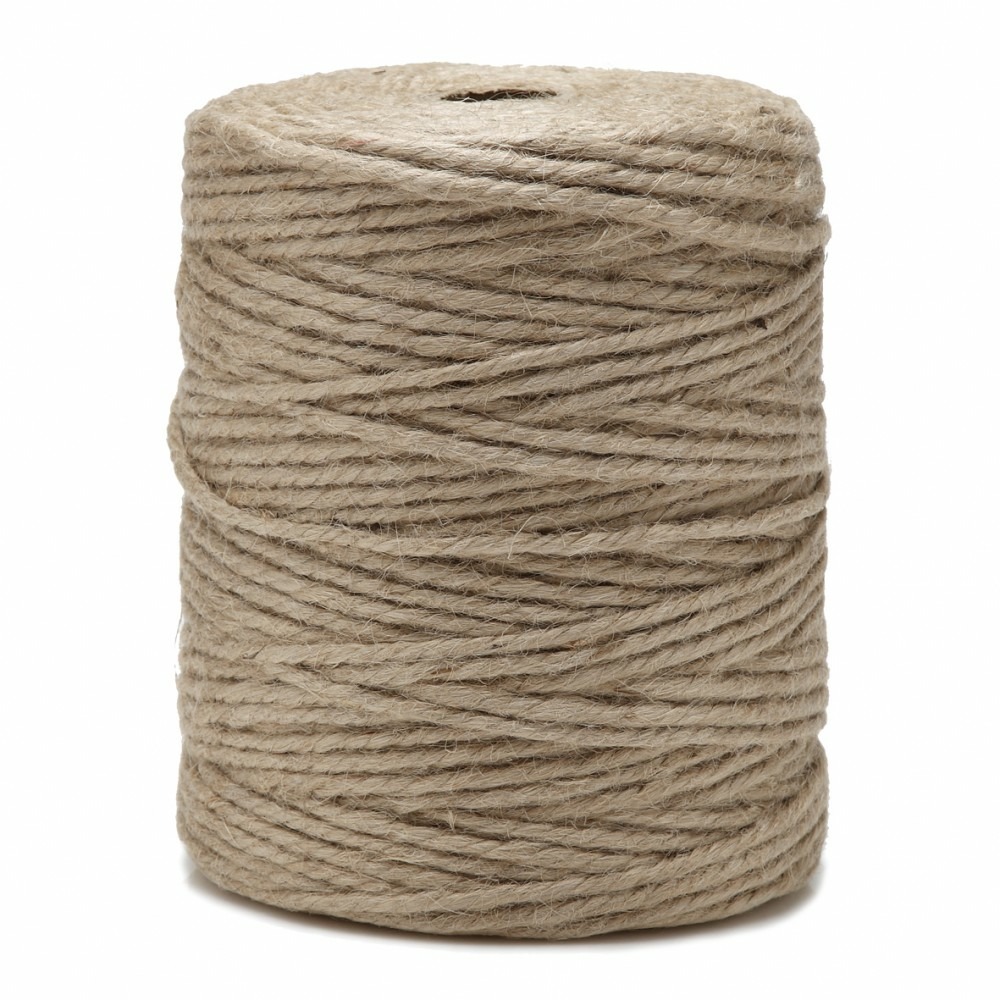 Roll ficelle de jardinage jute 1kg la cordeline