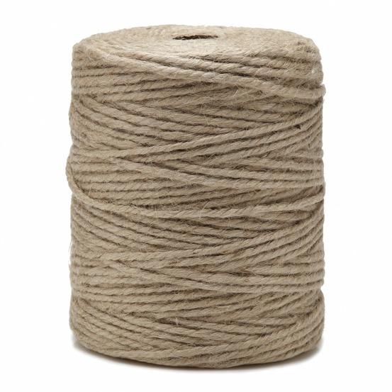 Roll ficelle de jardinage jute 1kg la cordeline