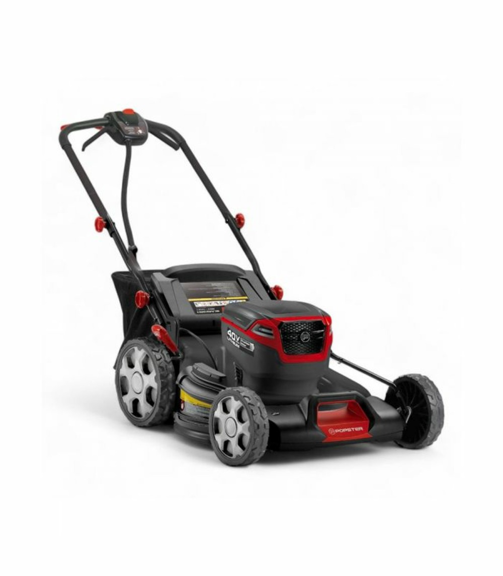 Tondeuse électrique 40v poussée, lame 50 cm, 40 min d'autonomie - popster blm236h-21 pac
