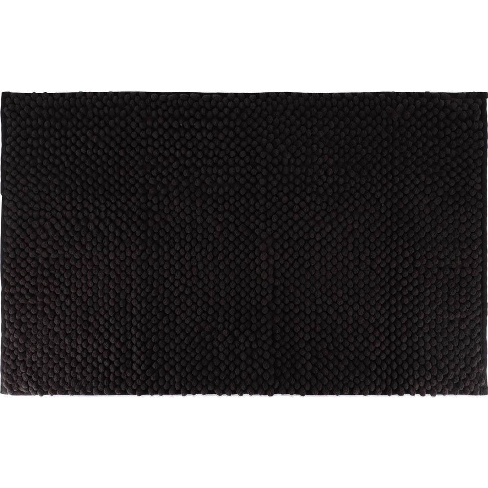Tapis microfibre boules 50x80 cm - noir
