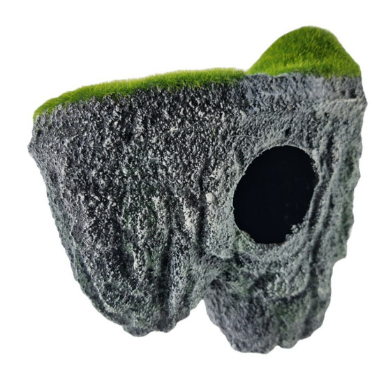 Rocher flottant m, 17,5 x 11 x 18 cm, décoration aquarium.