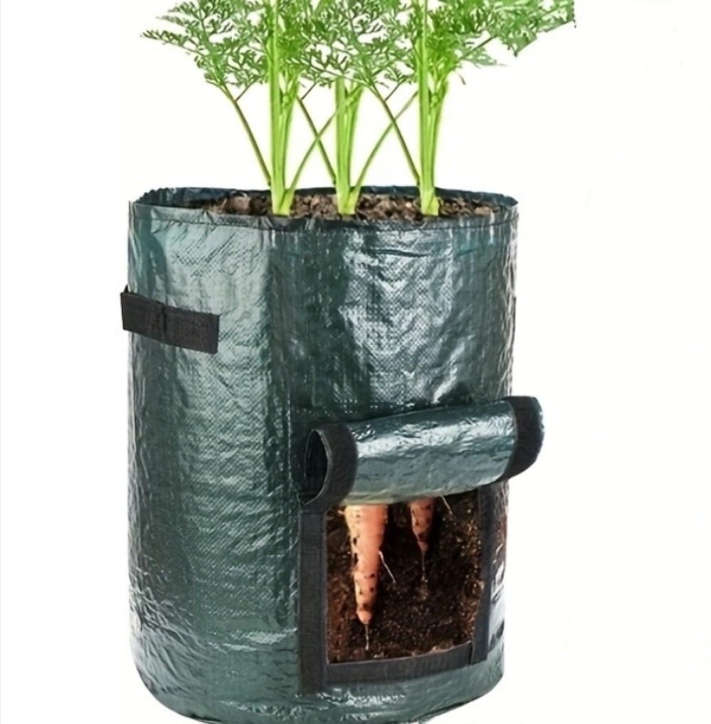 Dtopbuyage - sac de culture de pommes de terre multi-usages vert de 7 gallons 34 x 35 cm