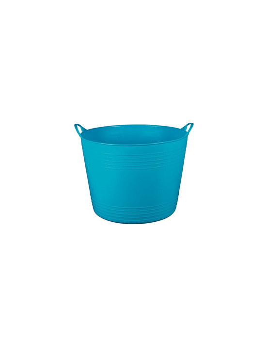 Panier souple 46 cm / 40 l bleu - green line - aluminium et plastiq