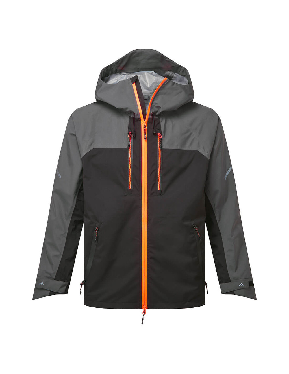 Veste de pluie ev4 shell - xl - gris métal - portwest