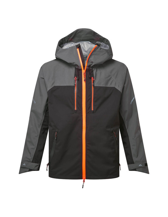 Veste de pluie ev4 shell - xl - gris métal - portwest
