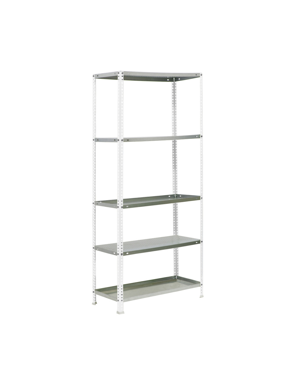 Etagère simongarden comfort 5/300 blanc/galva blanc/galva 1800x900x300 - simonrack