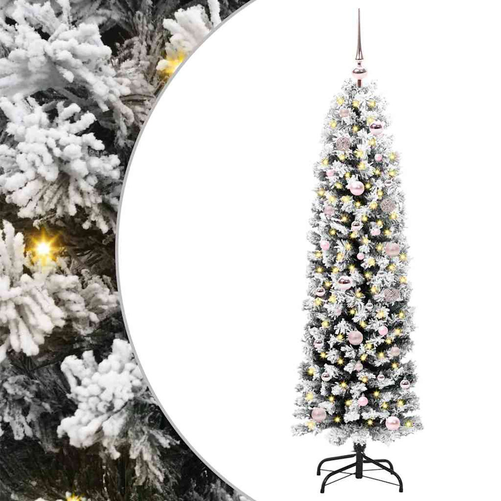 Sapin de noël artificiel vert 150 cm pvc et acier et plastique