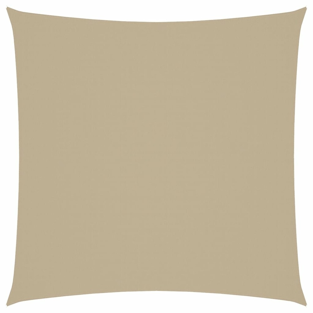 Voile de parasol tissu oxford carré 2x2 m beige