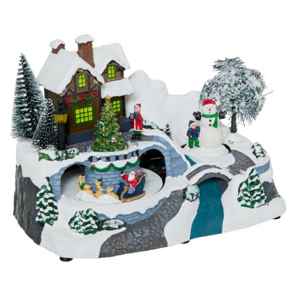 Village de noël maison 