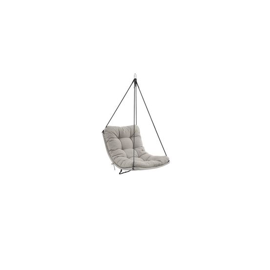 Fauteuil oeuf dilmau 105x74x144cm argile