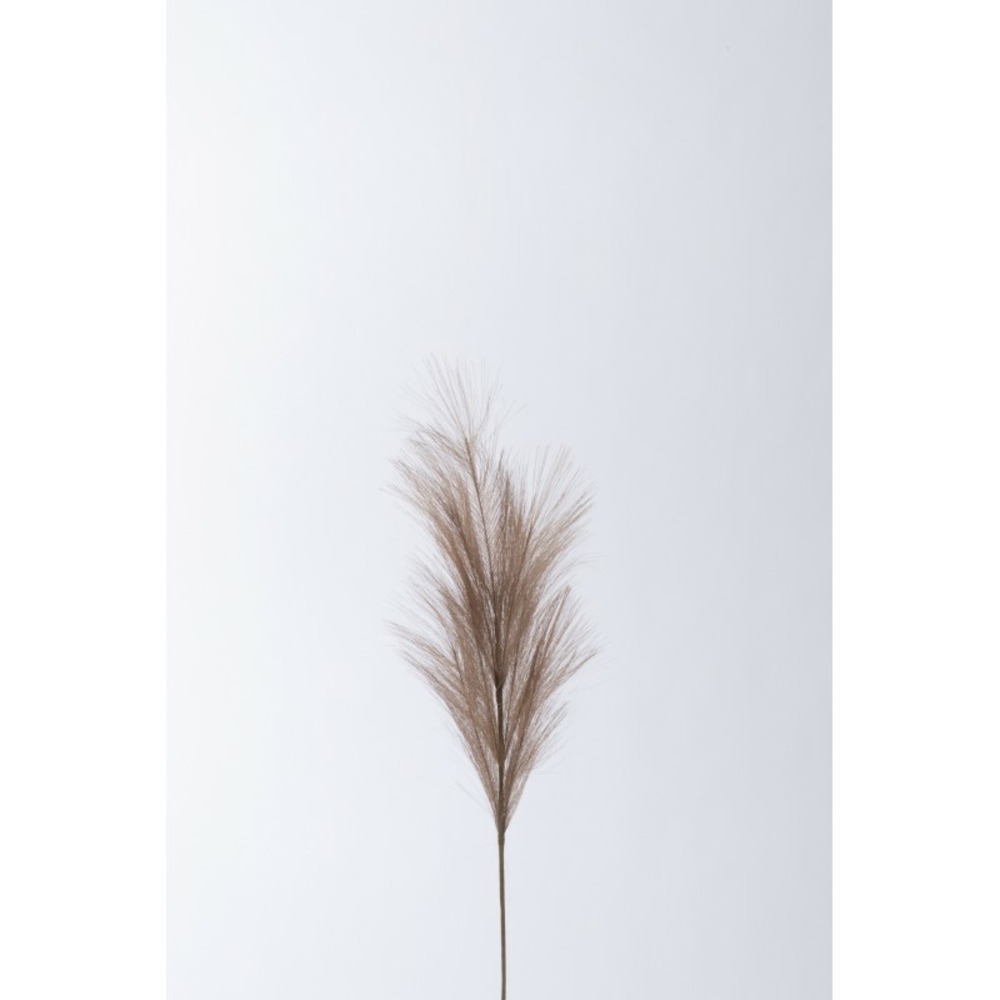 Branche de plumeau en plastique marron 13x4x70 cm