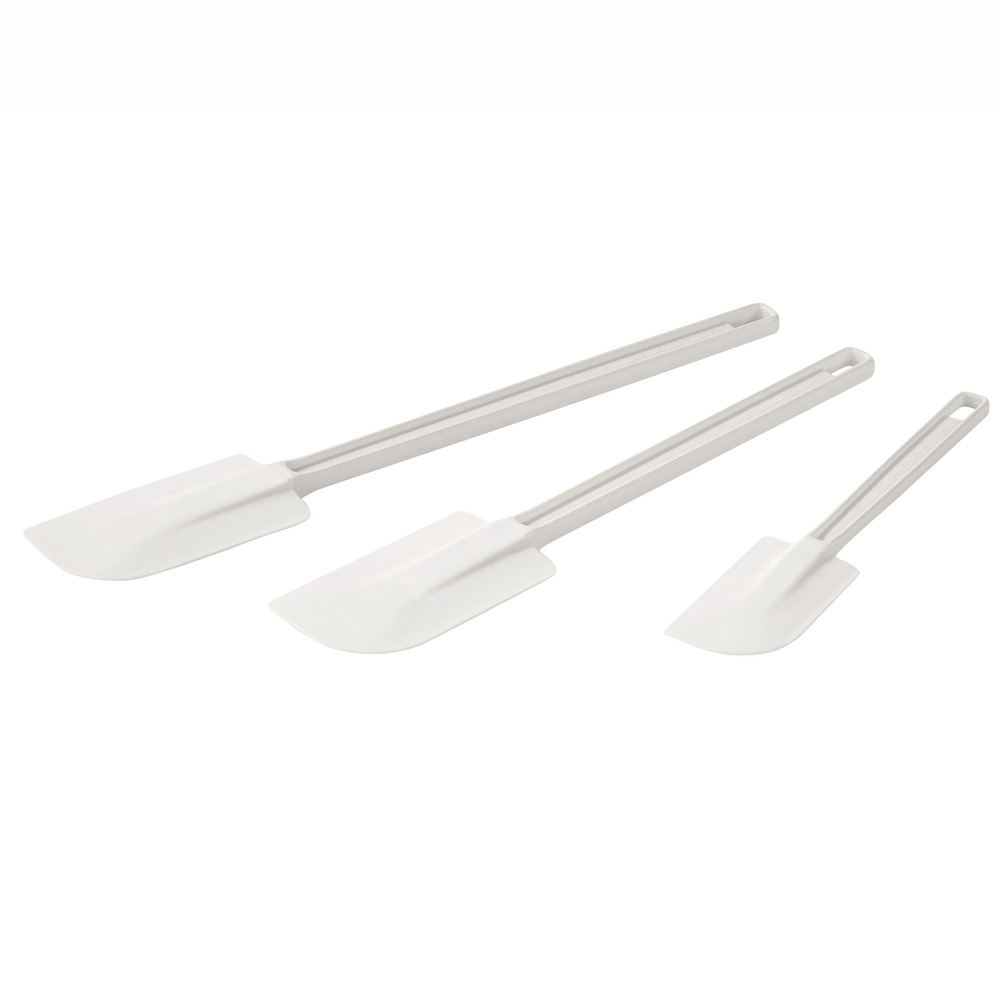 Spatule maryse blanche en caoutchouc l 25,5 à 41 cm - pujadas