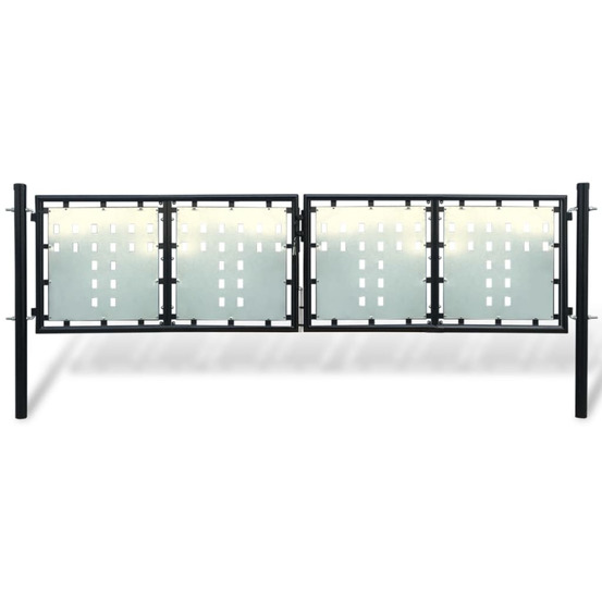 PORTILLON DE JARDIN DOUBLE N 2-(864043)