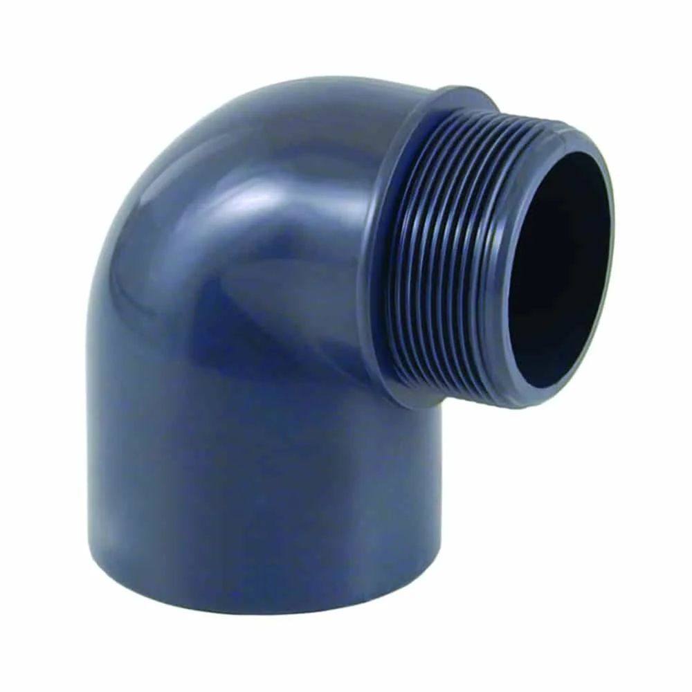 Coude pvc 50mm 90 degrés - raccordement facile et durable