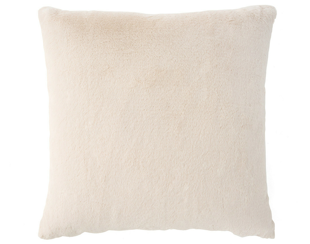 Oscar - coussin - en fausse fourrure - 60x60 cm