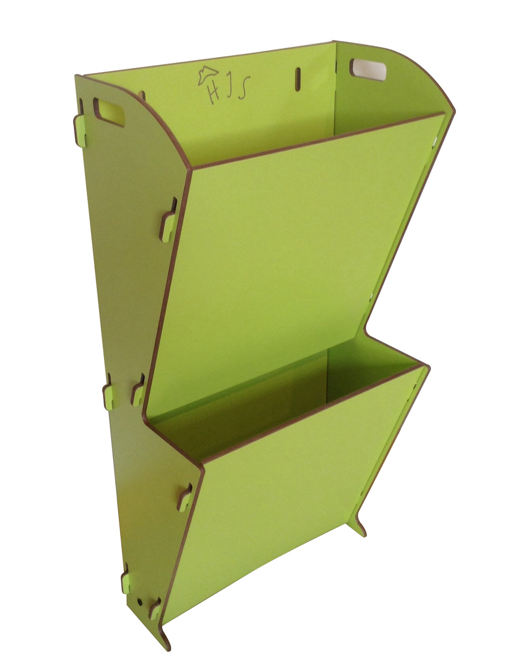 Jardinière murale à deux étages