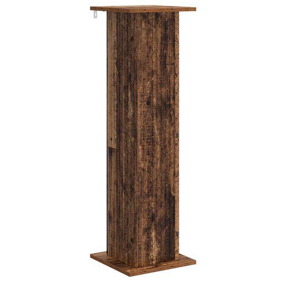 Support de plante bois ancien 30,5 x 30 x 100,5 cm