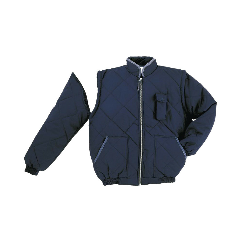 Blouson matelassé bleu marine txl delta plus newdeblxg